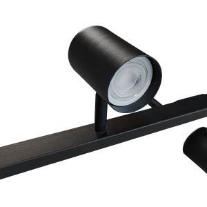 Lampa wisząca Snow 6 czarna 6xGU10