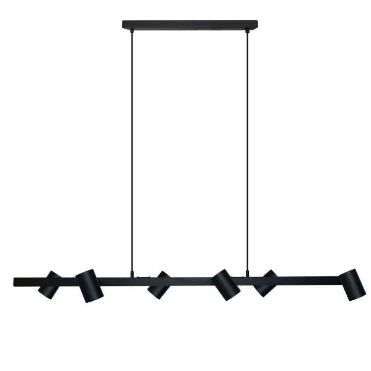Lampa wisząca Snow 6 czarna 6xGU10 - 5842