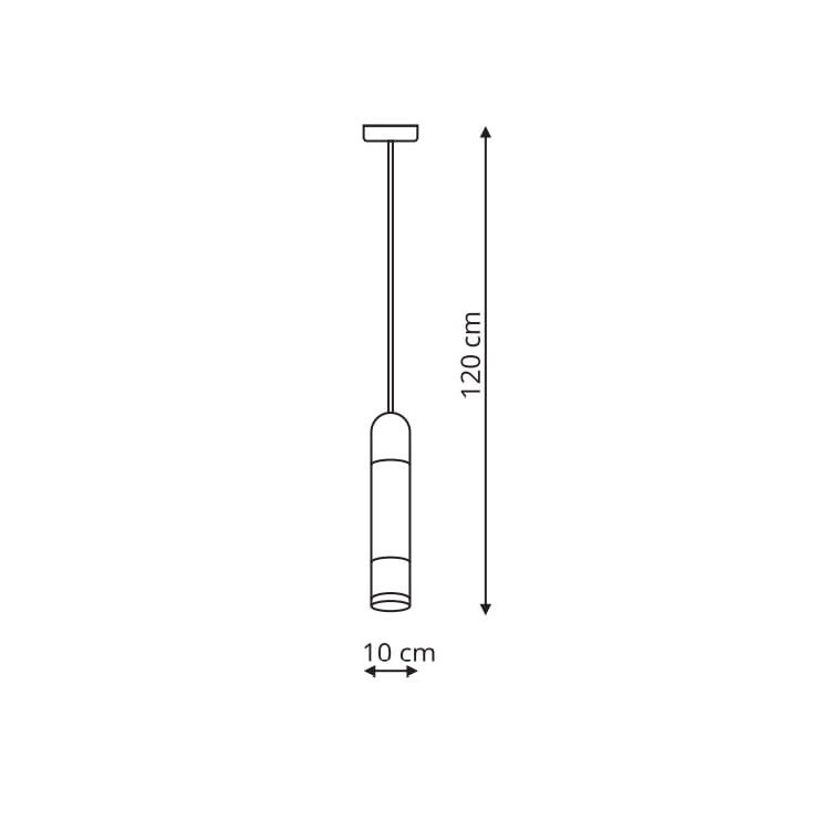 Lampa wisząca Forli biała LED 3000K - 5881