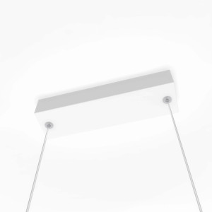 Lampa wisząca Mirror S biała LED 3000K