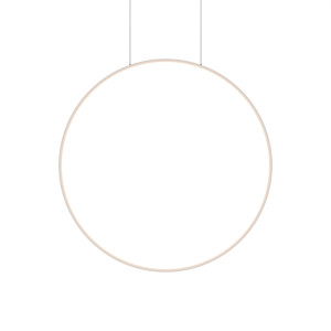 Lampa wisząca Mirror S biała LED 3000K