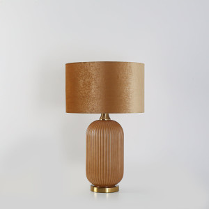 Lampa stołowa Tamiza 65 cm złota 1xE27