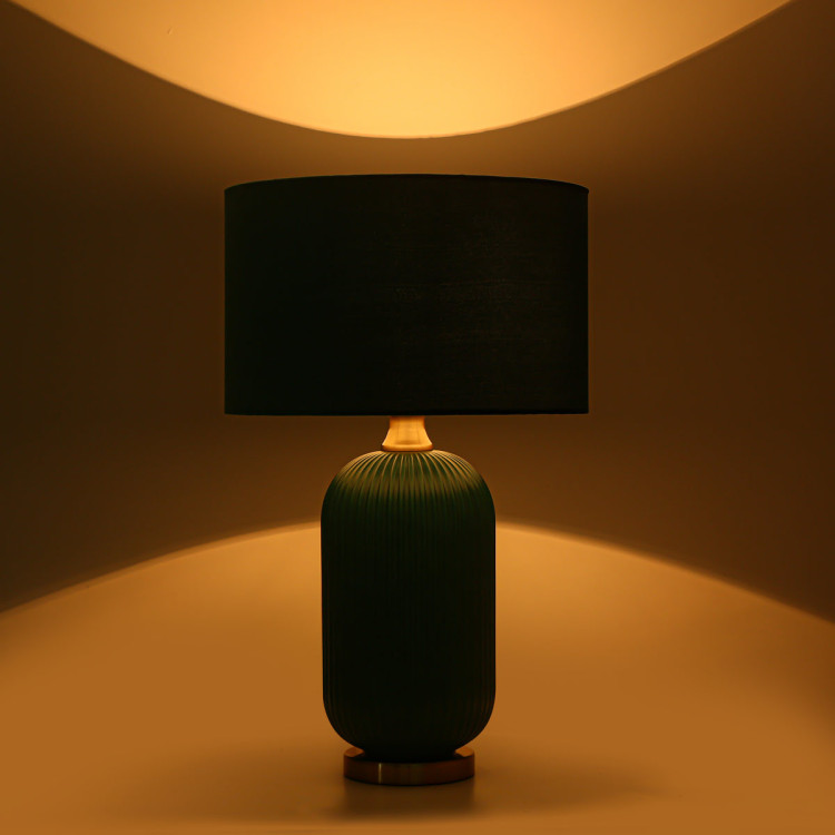 Lampa stołowa Tamiza zielona 1xE27 - 5939