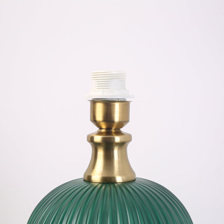Lampa stołowa Tamiza zielona 1xE27 - 5948