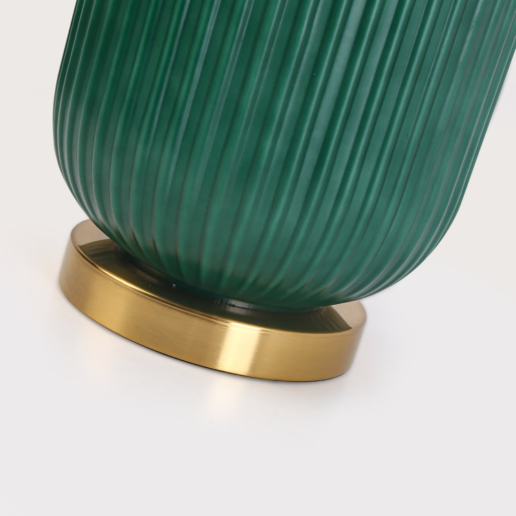 Lampa stołowa Tamiza zielona 1xE27 - 5950
