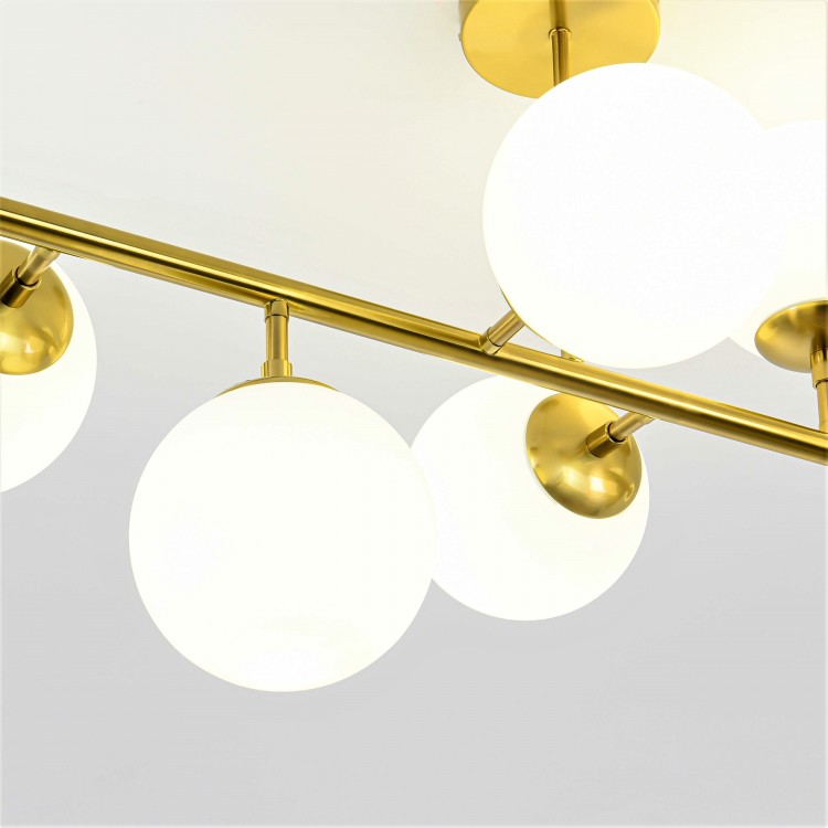 Lampa wisząca Dorado 8 złota 8xE14 - 5958
