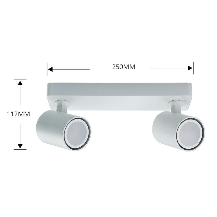 Spot Snow New 2 biały 1xGU10 - 6006