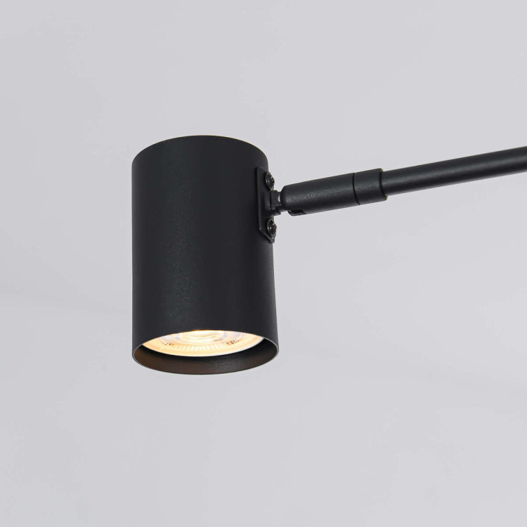 Lampa wisząca Snow 6 czarna 6xGU10 - 6072