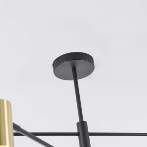 Lampa wisząca Snow 6 złota 6xGU10