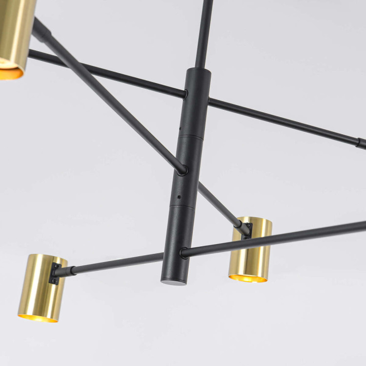 Lampa wisząca Snow 6 złota 6xGU10 - 6088