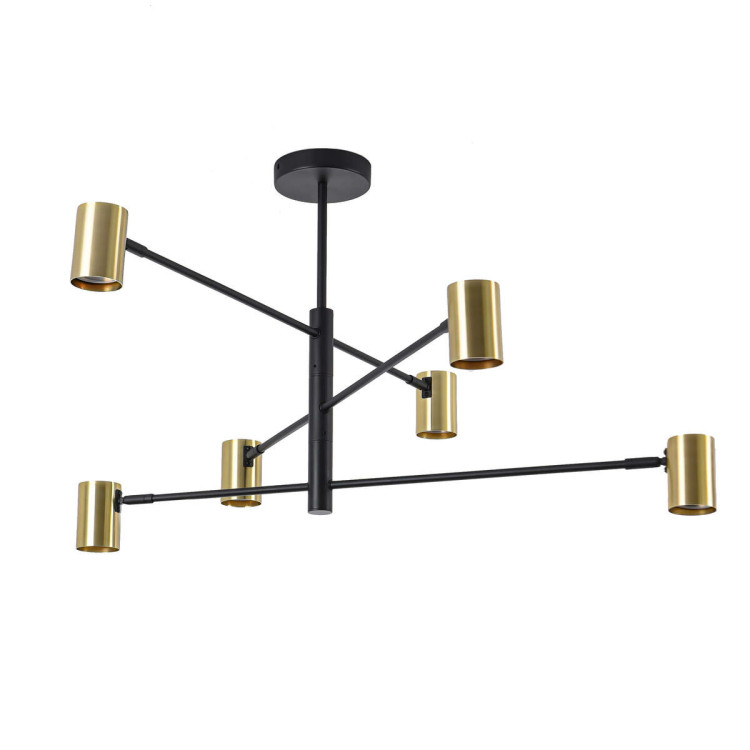 Lampa wisząca Snow 6 złota 6xGU10 - 6095