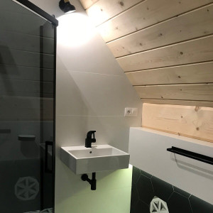 Kinkiet Arezzo czarny 1xE14