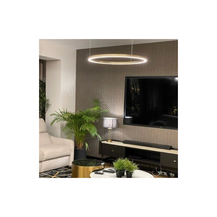 Lampa wisząca Midway Shiny złota LED 3000K - 6244
