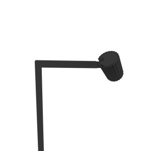 Lampa podłogowa Tokio czarna 1xGU10