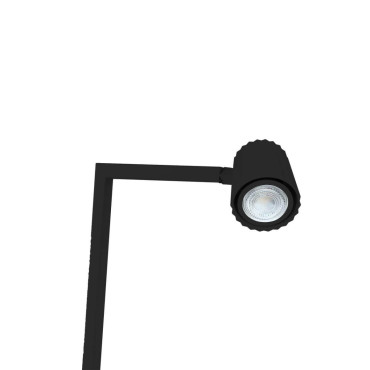 Lampa stojąca Tokio 1xGU10 czarna LP-787/1F BK