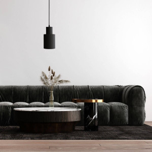 Lampa wisząca Tokio czarna 1xE27