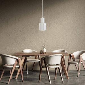 Lampa wisząca Tokio biała 1xE27