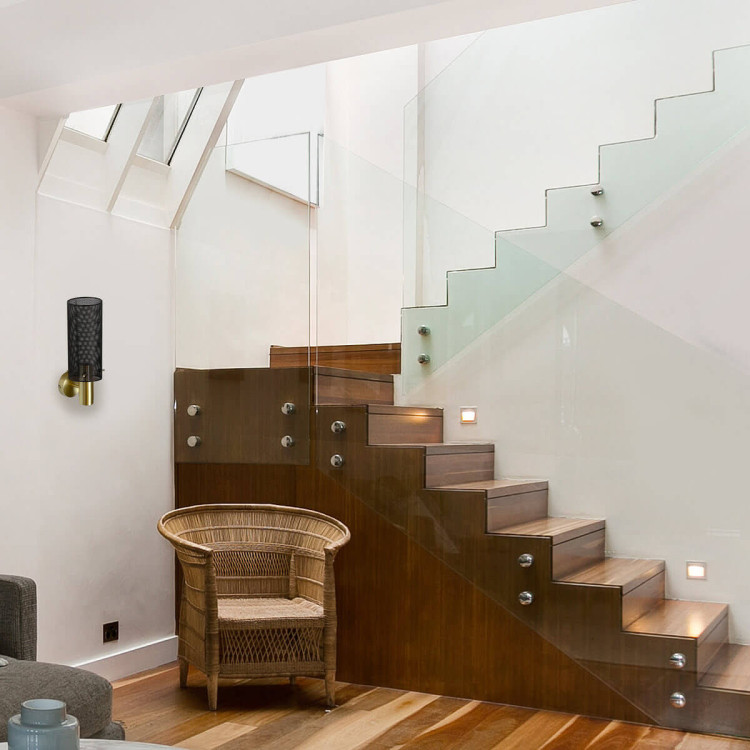 Kinkiet Tirana czarny 1xE27 - 6389