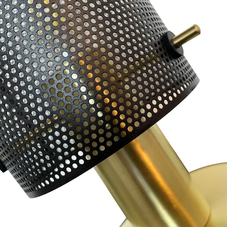 Lampa biurkowa Tirana czarna 1xE27 - 6399