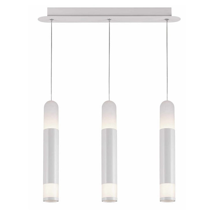 Lampa wisząca Forli biała LED 3000K - 6578