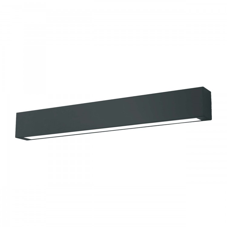 Lampa sufitowa Ibros 63 cm czarny 18W IP44 LED CCT - 6604