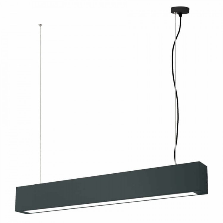 Lampa wisząca Ibros czarna 18W IP20 LED CCT - 6611