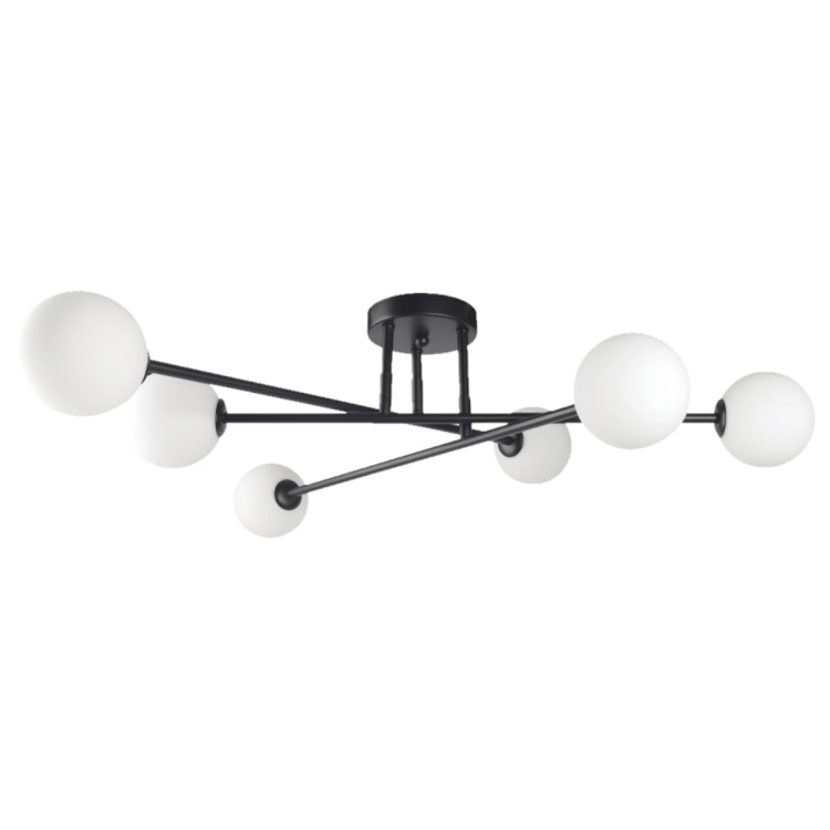 Lampa sufitowa Dorado czarna 6xG9 - 6620