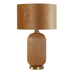 Lampa stołowa Tamiza 65 cm złota 1xE27