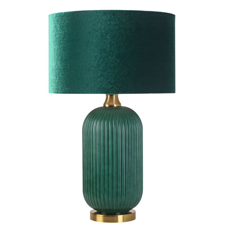 Lampa stołowa Tamiza zielona 1xE27 - 6695