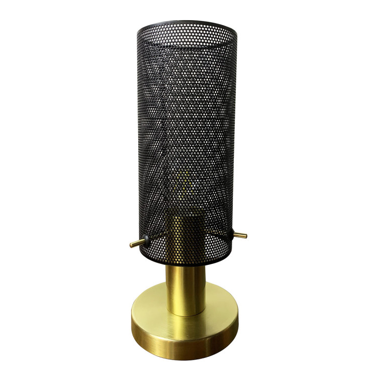 Lampa biurkowa Tirana czarna 1xE27 - 6702