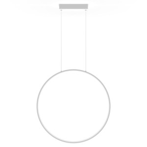 Lampa wisząca Mirror L biała LED 3000K