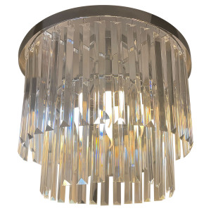 Plafon Vetro 4 srebrny 4xE14 Plafon Vetro 4 srebrny 4xE14