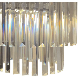 Plafon Vetro 4 srebrny 4xE14 Plafon Vetro 4 srebrny 4xE14