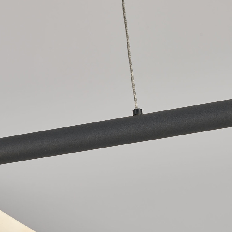 Lampa wisząca Meleca S czarna LED 4000K - 6877
