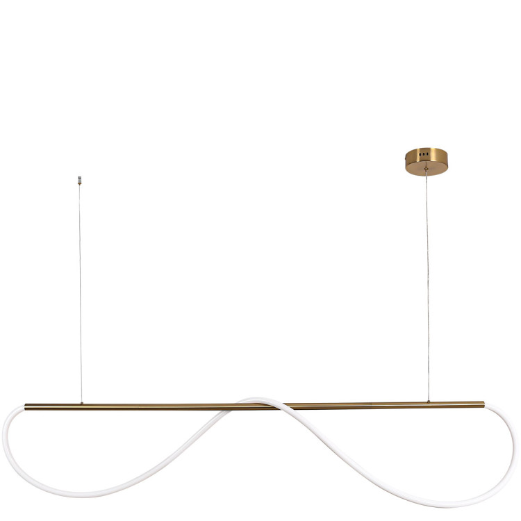 Lampa wisząca Meleca M złota LED CCT - 6882