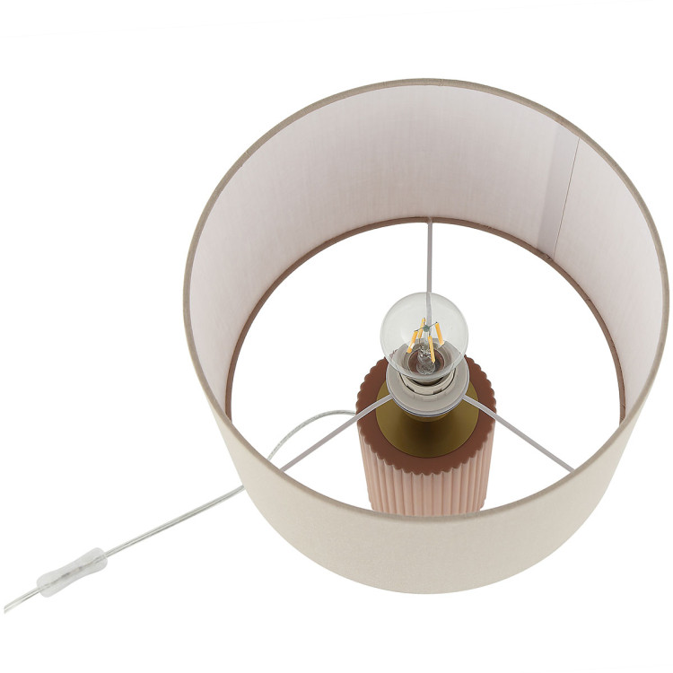Lampa stołowa Tokio beżowa 1xE27 - 6899