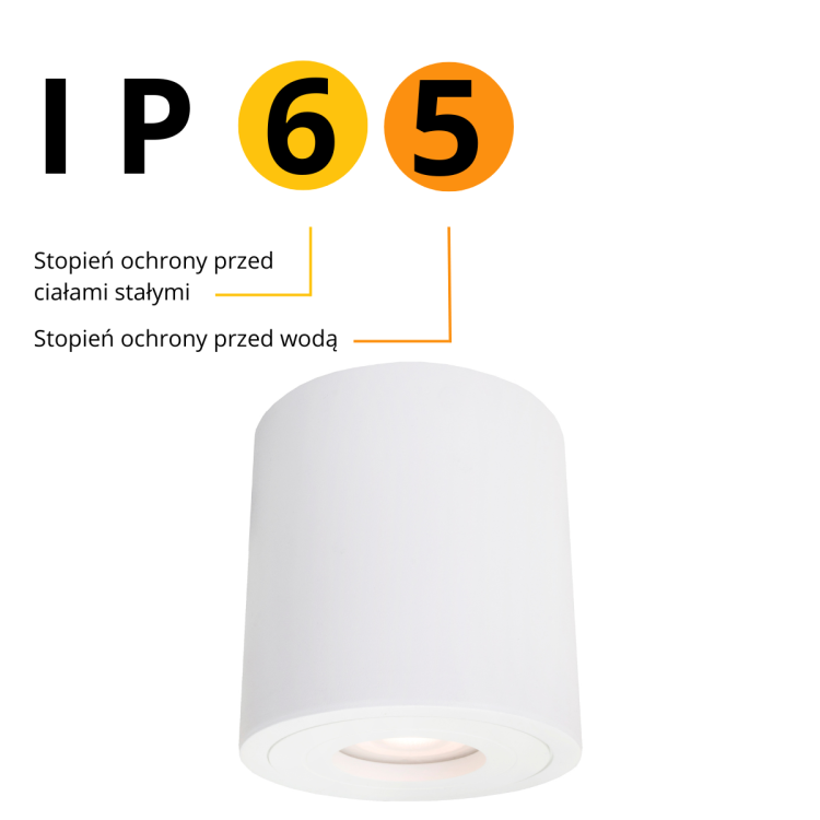 Faro XL oprawa natynkowa biała - 6960