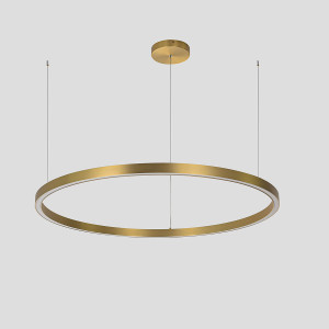 Lampa wisząca Midway złota LED 3000K