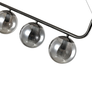 Lampa wisząca Alisa grafitowa 3xE14