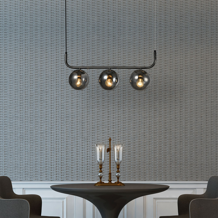 Lampa wisząca Alisa grafitowa 3xE14 - 7047