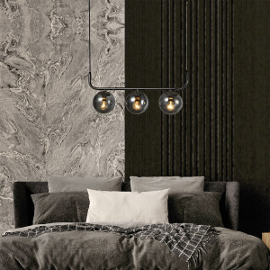 Lampa wisząca Alisa grafitowa 3xE14