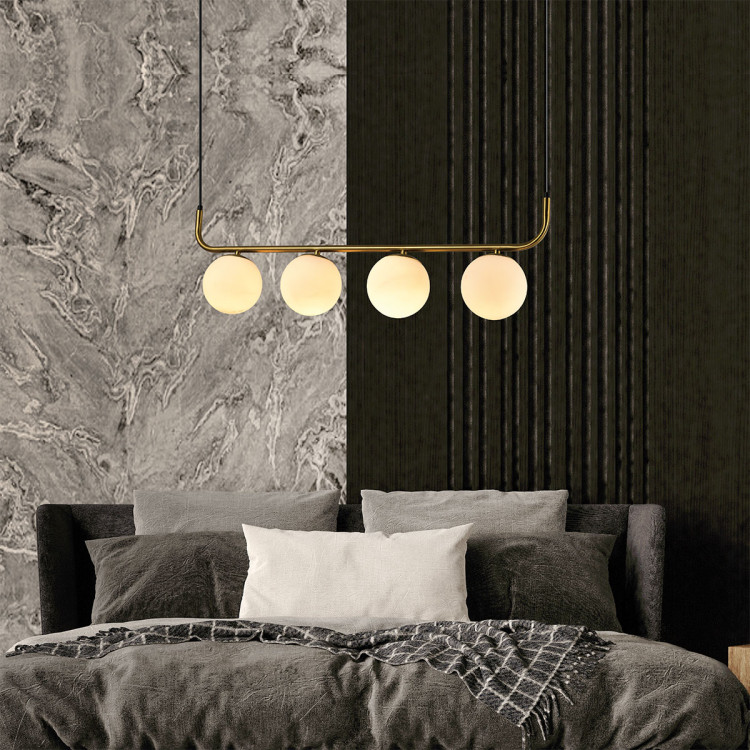 Lampa wisząca Alisa złota 4xE14 - 7066