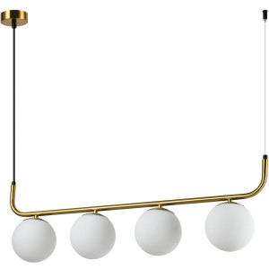 Lampa wisząca Alisa złota 4xE14