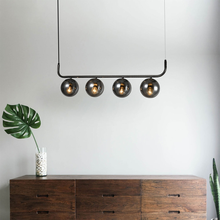 Lampa wisząca Alisa grafitowa 3xE14 - 7083