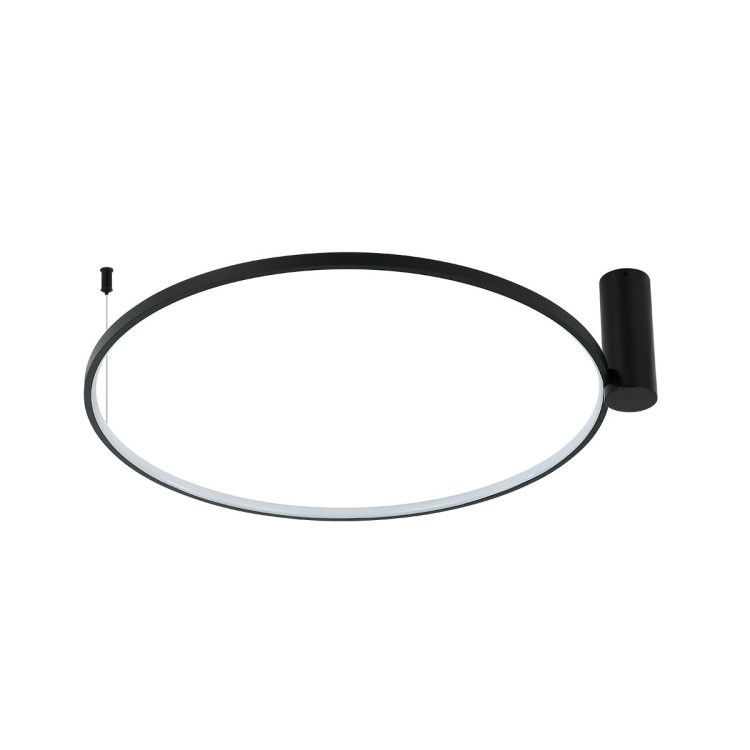 Plafon Ring S czarny LED CCT - 7103