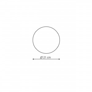 Plafon Platillo 21 cm złoty LED CCT Plafon Platillo 21 cm złoty LED CCT
