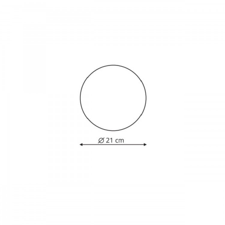 Plafon Platillo 21 cm złoty LED CCT - 7145