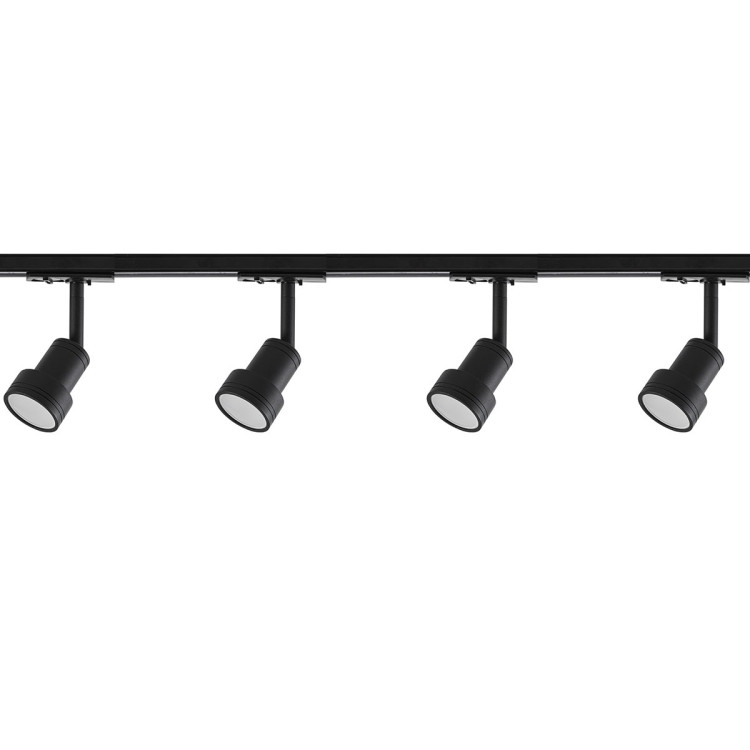 Zestaw oświetlenia szynowego Storm SET czarny 4xGU10 - 7311