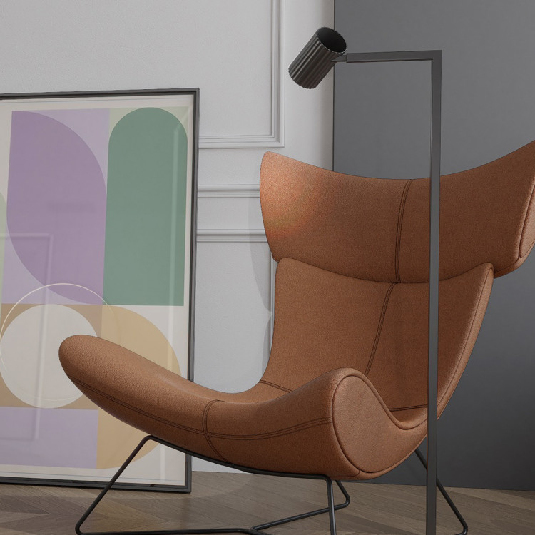 Lampa podłogowa Tokio czarna 1xGU10 - 7361