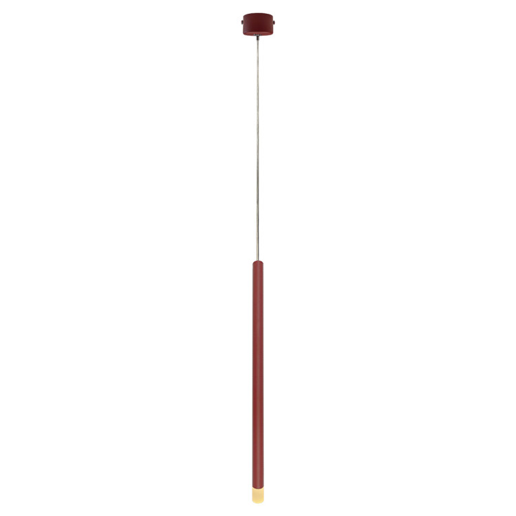 Lampa wisząca Lungo 1 czerwona 1xG9 - 7384